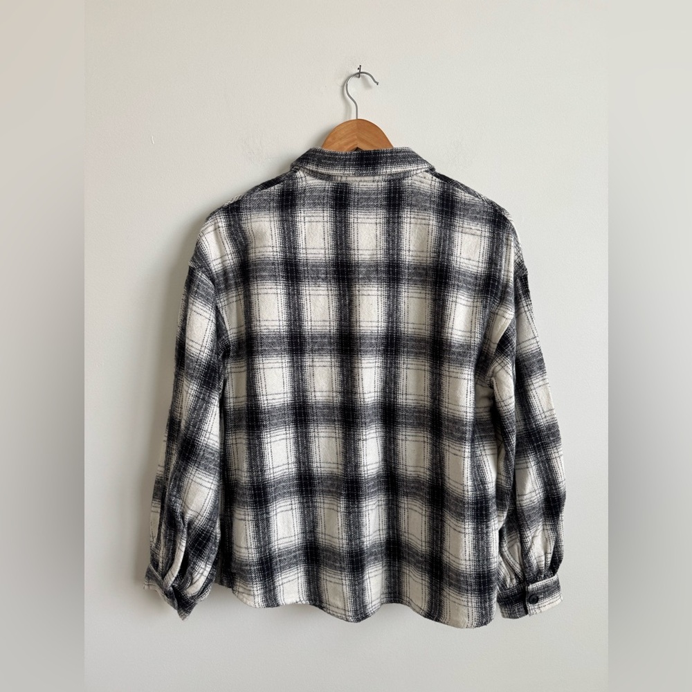 Oversized Flannel Shacket - image 2